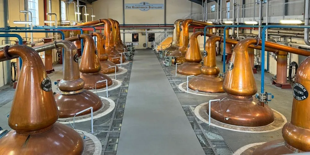 alambiques de whisky