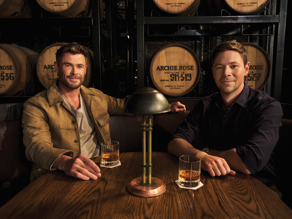 Chris Hemsworth Whisky Archie Rose