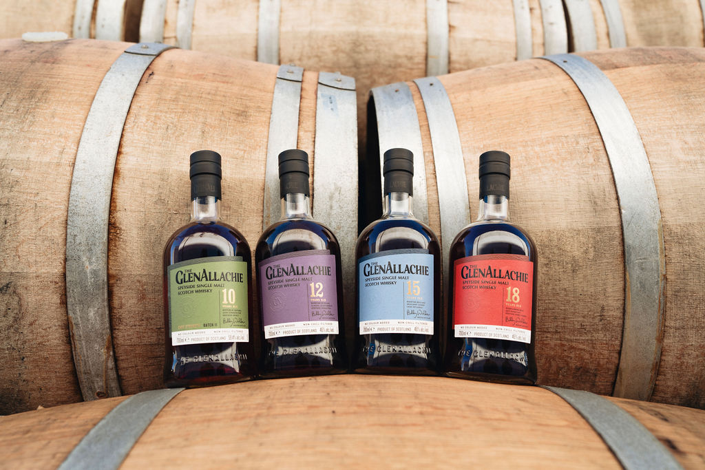 GlenAllachie Distillery whiskies