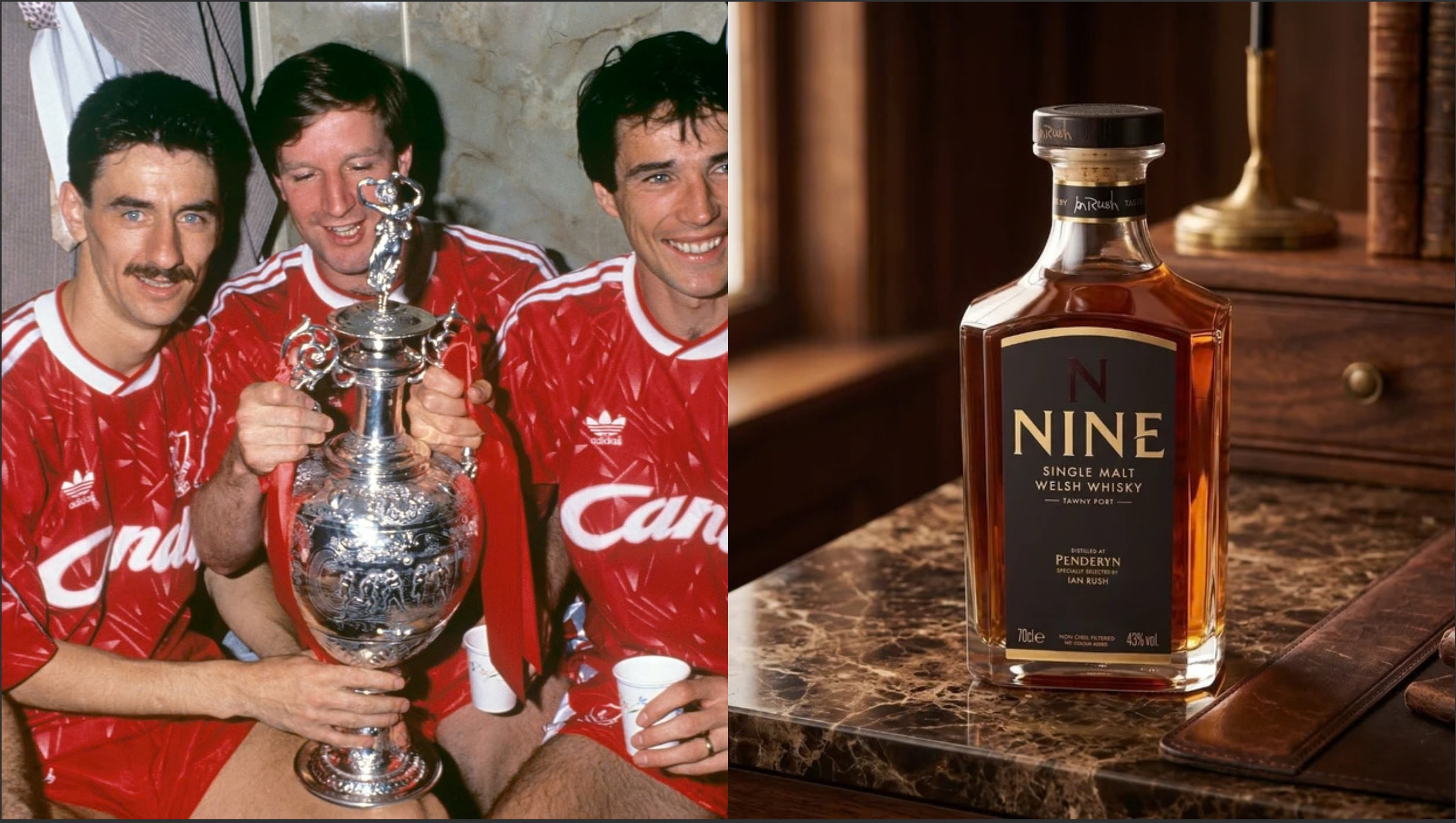 Whisky NINE Ian Rush Liverpool Penderyn