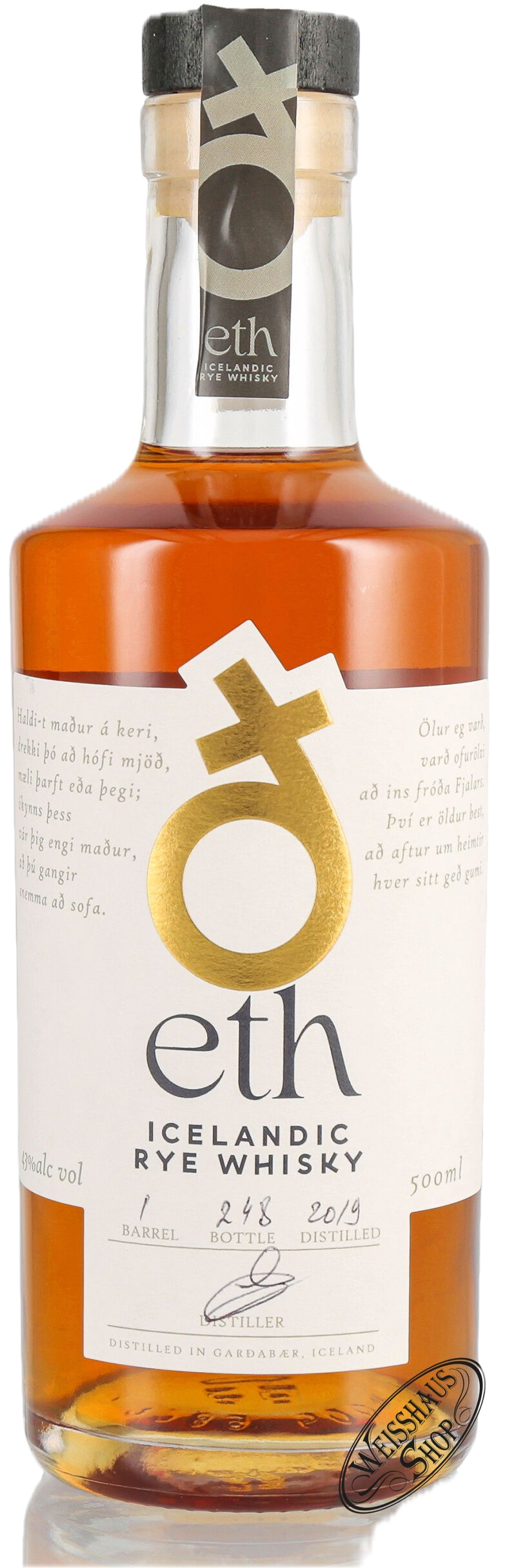Ð (Eth) Icelandic Rye Whisky